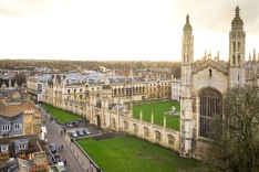 King's College from Great St.Mary's Church, Cambridge, 15/01/2018